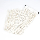 Leather Tassel Necklace Women's Long Chain Dress Accessories