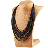 Exaggerated Bohemian Water Drop Multi-Layer Necklace