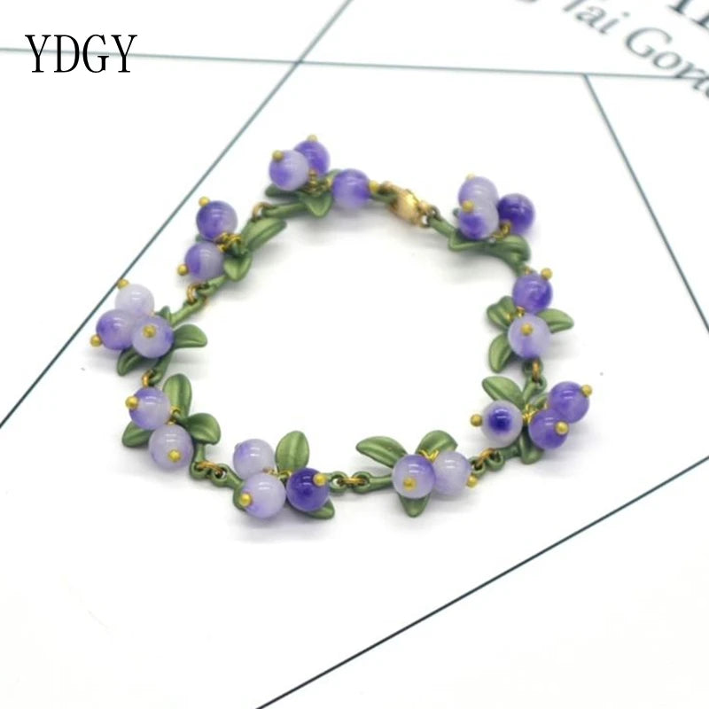 Blueberry Bluestone Multicolored Bracelet Women's Jewelry