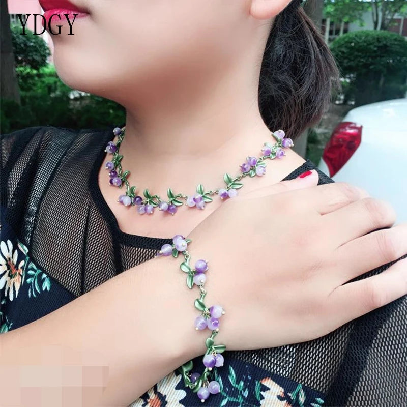 Blueberry Bluestone Multicolored Bracelet Women's Jewelry