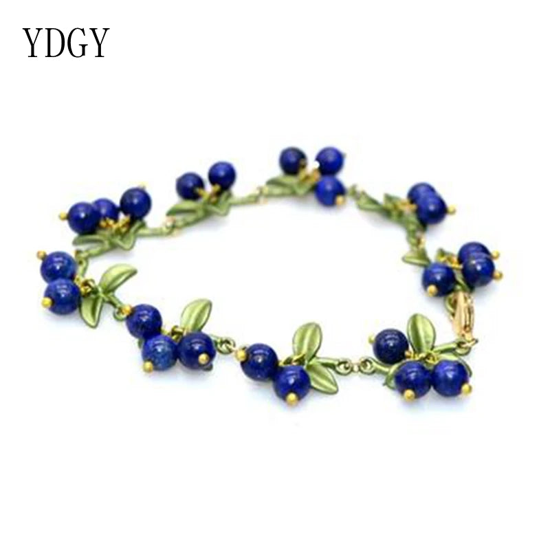 Blueberry Bluestone Multicolored Bracelet Women's Jewelry