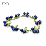 Blueberry Bluestone Multicolored Bracelet Women's Jewelry