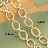 DIY Rhodium Plated Chain 1m/lot