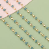 DIY Chain 18K Plated 0.3 Microns Copper Beads Charms Hand Made