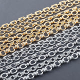 DIY Chain Charms 18K Plated Copper Metal 1m/lot