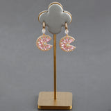 18k Plated Copper Metal Zircon Charms Jewelry Making