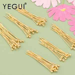 18k Plated Jewelry Accessories 25g/lot