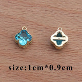 18k Plated Zircon DIY Pendant Jewelry Accessories
