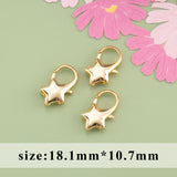 18k Plated Lobster Clasp Hooks for Necklace Bracelet