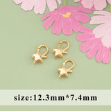 18k Plated Lobster Clasp Hooks for Necklace Bracelet