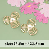 18k Rhodium Plated Nickel-Free Copper Charms 20pcs/lot