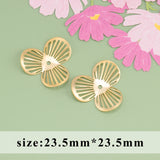 18k Rhodium Plated Nickel-Free Copper Charms 20pcs/lot