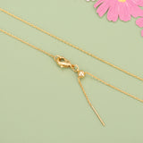 MB25 Thin Necklace 18K Plated Mash Up Long Chain DIY 6pcs
