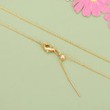 MB25 Thin Necklace 18K Plated Mash Up Long Chain DIY 6pcs