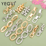 18k Rhodium Plated Drop Earrings for Women