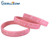 25PCS Silicone Bracelets with Printed Words for Promotional YS20010901