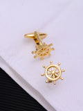 YEWANG rudder Shape cufflinks Jewelry Man
