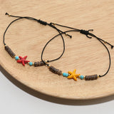 Bohemia Turtle Starfish Animals Charm Bracelets Set for Women