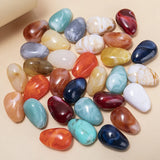 20pcs/lot Colorful Water Drop Loose Beads DIY Jewelry Making Accessories