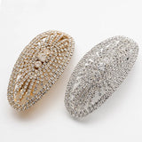Vintage Rhinestone Flowers Hair Jewelry for Bridal