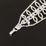 Rhinestone Crystal Bridal Wedding Bracelet B160