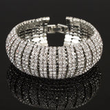 Crystal Bracelets For Women Brides Wedding Jewelry B123