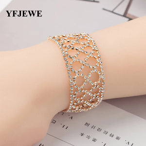 Rhinestone Crystal Bridal Wedding Jewelry Bracelet for Women B143