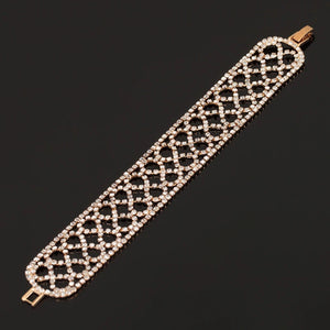 Rhinestone Crystal Bridal Wedding Jewelry Bracelet for Women B143