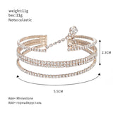 Crystal Charm Bangle Bracelet for Women B274