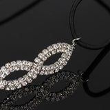 Crystal Head Chain Hair Band Summer Hair Accessories Party Drop H040