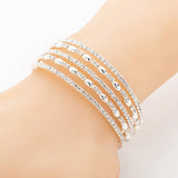 Crystal Bracelet Elegant Wedding Party Jewelry Christmas B250