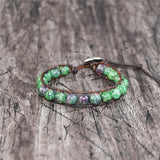 Natural Stones Beaded Wrap Bracelet Unique Friendship Bracelets Jewelry