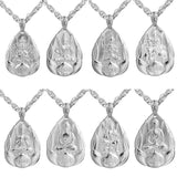 Benming Buddha Pendant Guanyin Puxian Necklace
