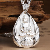 Benming Buddha Pendant Guanyin Puxian Necklace
