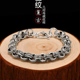 YH Men's Thick Bracelet Domineering Chain Jewelry