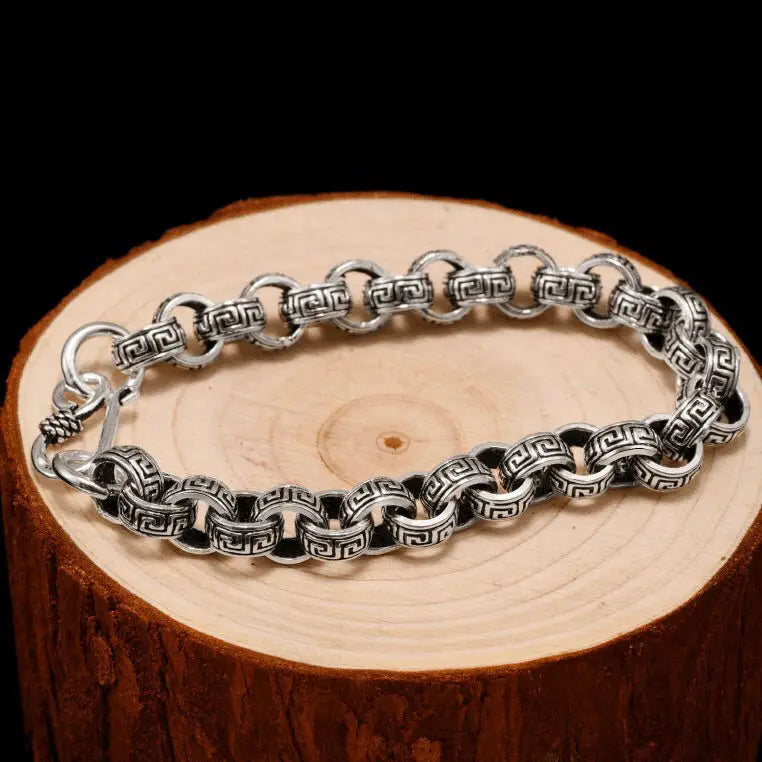 YH Men's Thick Bracelet Domineering Chain Jewelry