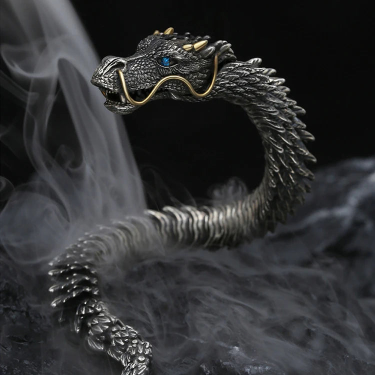 YH Domineering Bracelet Retro Faucet Smart Dragon Bracelet