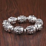 YH Retro 18 Arhat Bracelet Beads Men's Jewelry