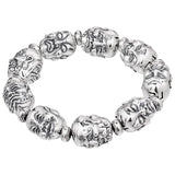YH Retro 18 Arhat Bracelet Beads Men's Jewelry