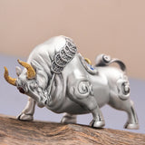 YH Lucky Ox Ornament Reversing Universe Handle High-end Gift