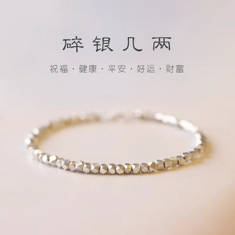YH Bracelet Retro Style Ins Niche High-end Geometric Hand Jewelry