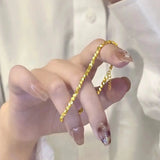 YH Bracelet Retro Style Ins Niche High-end Geometric Hand Jewelry