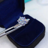 Tibetan Silver Wedding Band with Cubic Zircon - 8mm - Women Bride