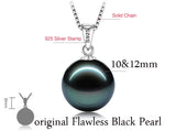 Tibetan Silver Necklace with Pearl Pendant - Statement Women's Jewelry