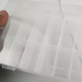 Adjustable Plastic Storage Box for Tools Jewelry Beads Organizer