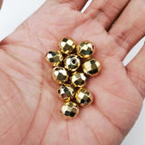 Faceted Hematite Beads Natural Stone 2/3/4/6/8/10mm Round Loose Beads