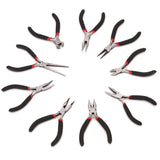 Jewelry Pliers 4.5'' Long Needle Round Nose Cutting Wire Pliers