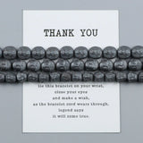 Hematite Lion Buddha Maitreya Head Stone Spacer Beads