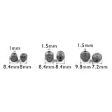 Hematite Lion Buddha Maitreya Head Stone Spacer Beads