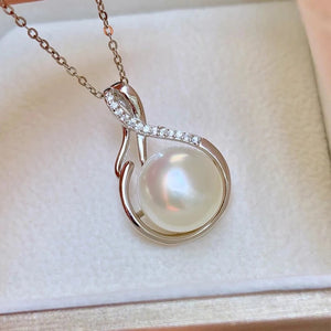 11-12mm Freshwater Pearl Pendant Necklace